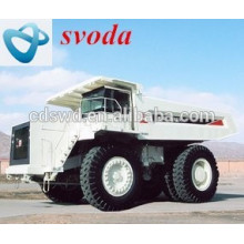 non-highway Terex TR100 mining dump truck